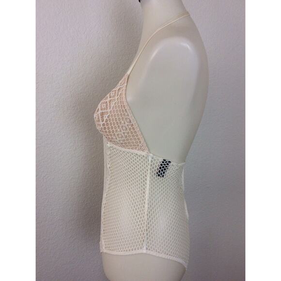Victoria's Secret Lingerie Bodysuit Teddy Sheer Mesh - Picture 4 of 8